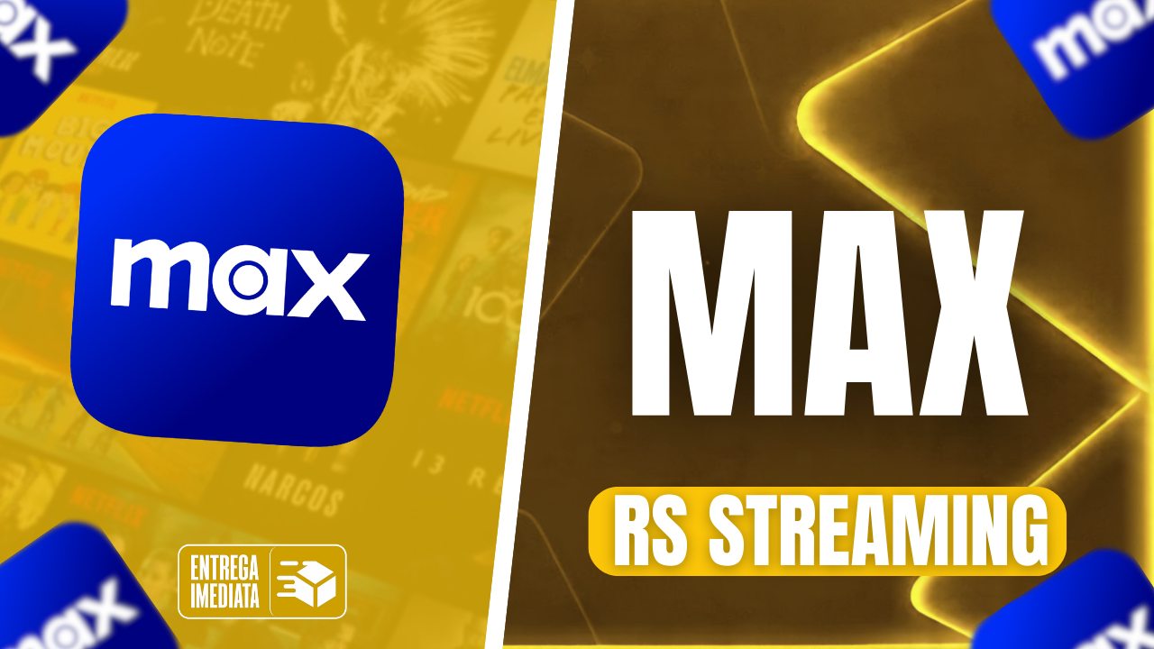 💙 TELA HBO MAX PADRÃO - 30 DIAS